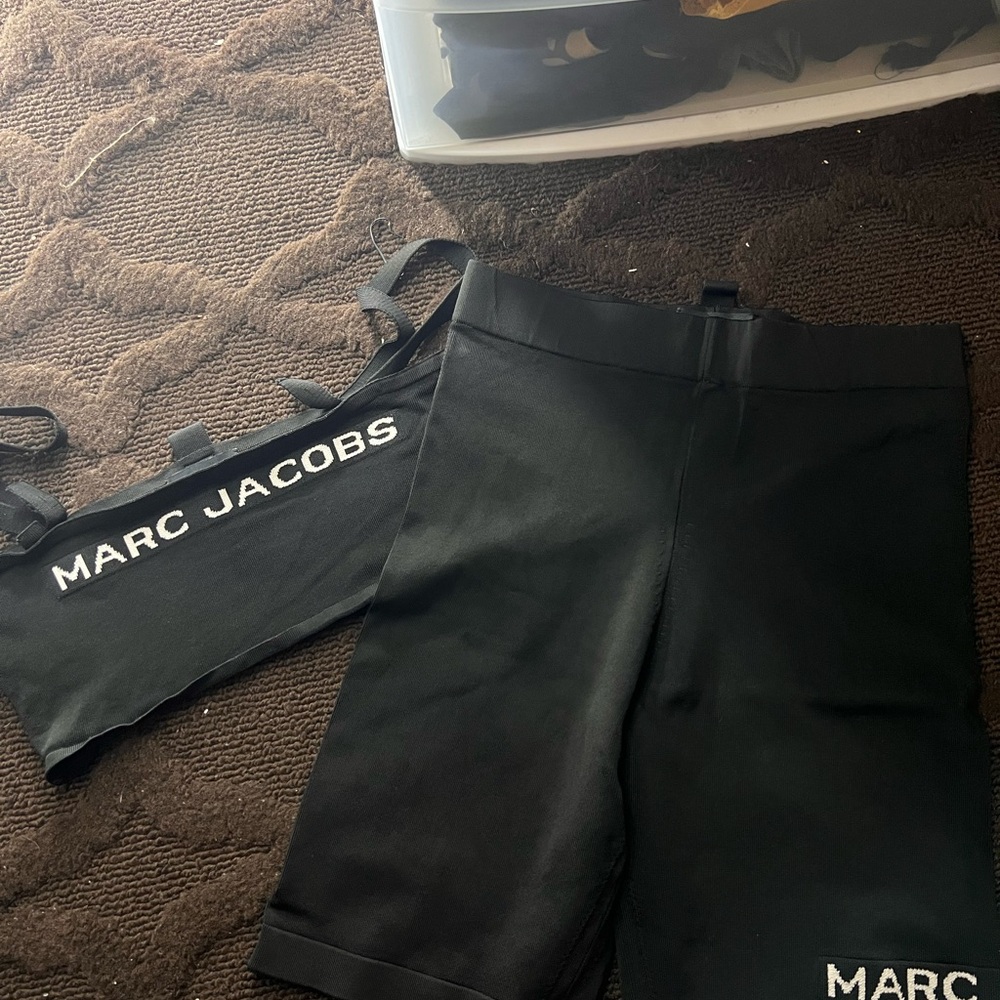 Marc Jacobs Black Women's Shorts SET